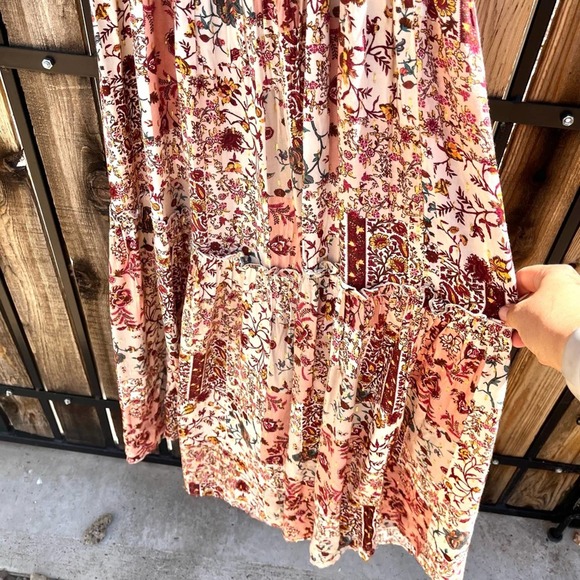 ANTHROPOLOGIE DREW Natural Morocco Maxi dress - Picture 4 of 7